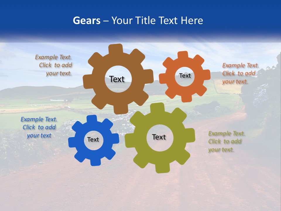 Cold Part Ventilation PowerPoint Template