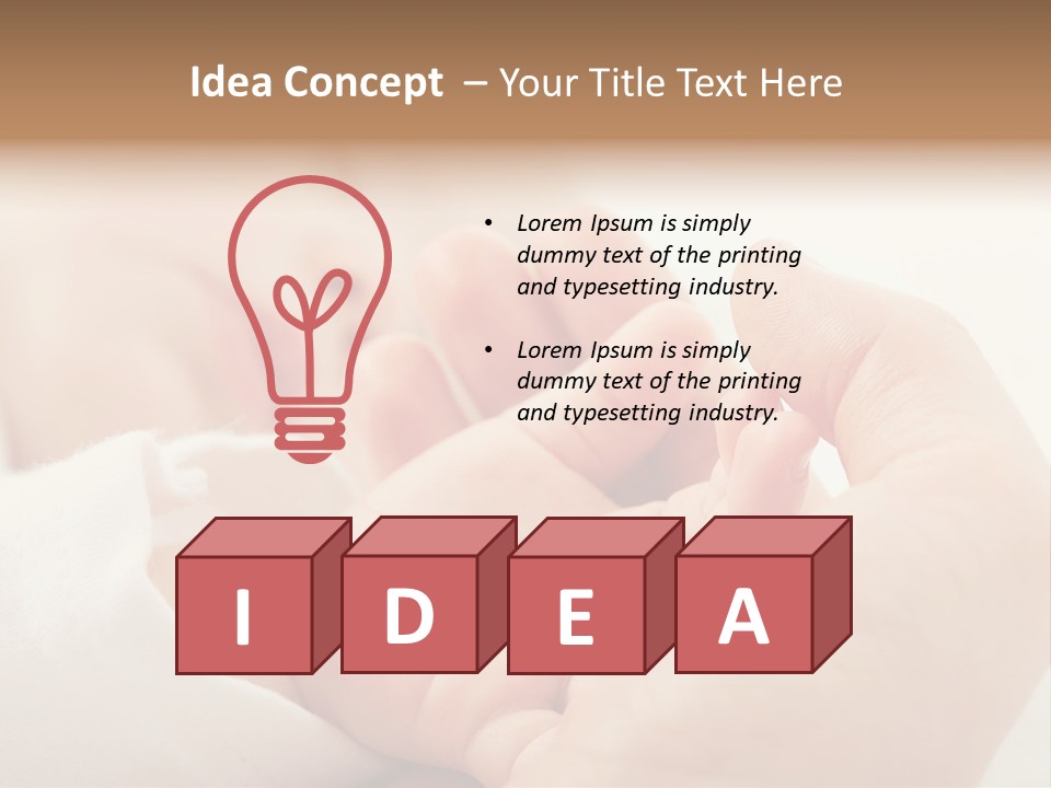 System Industry Supply PowerPoint Template