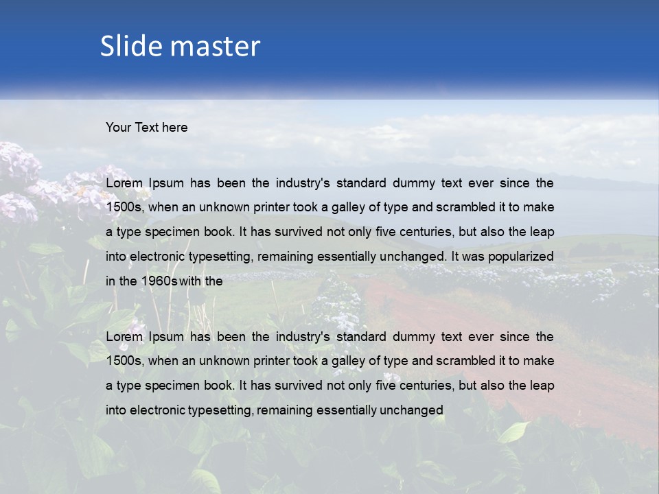 Industry Energy Conditioner PowerPoint Template