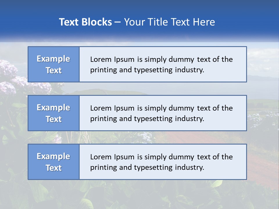 Industry Energy Conditioner PowerPoint Template