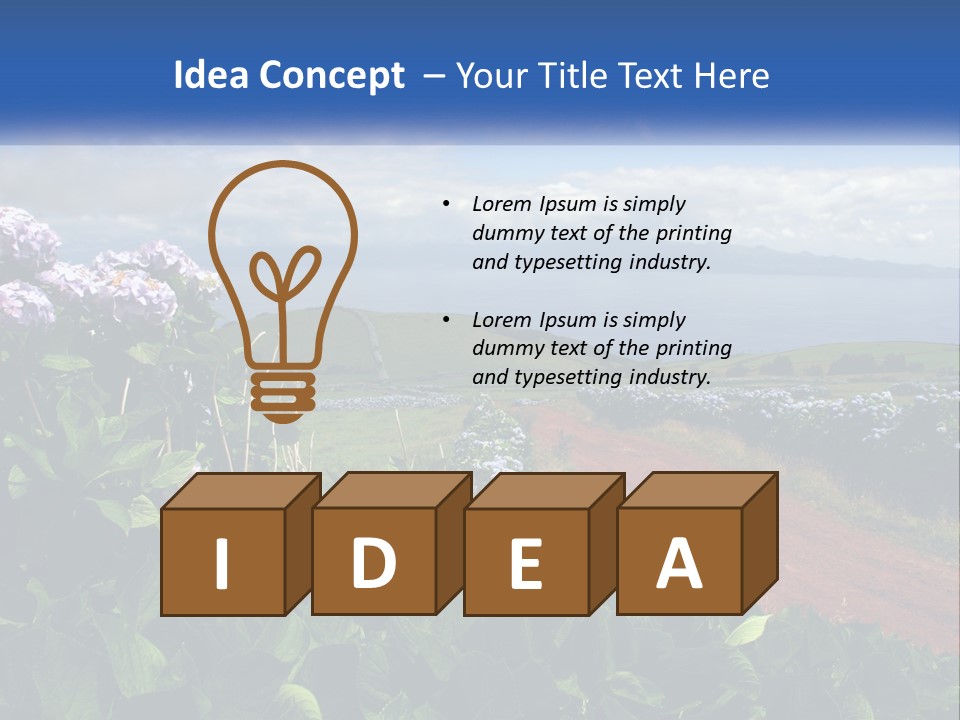 Industry Energy Conditioner PowerPoint Template