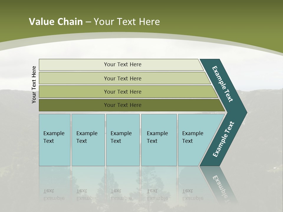 Temperature Cooling Heat PowerPoint Template