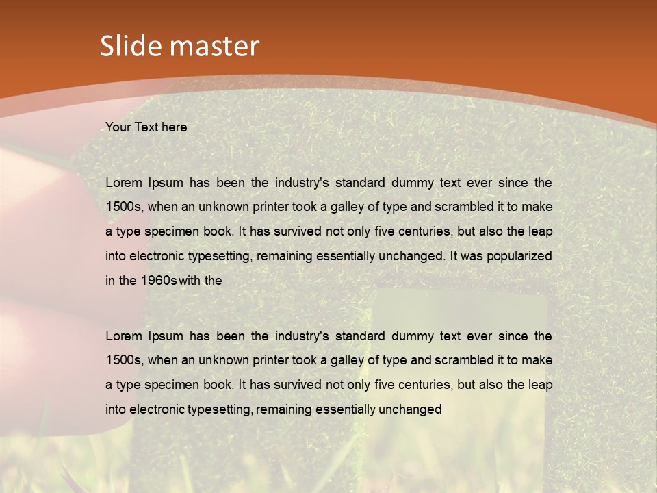 Equipment Conditioner Temperature PowerPoint Template