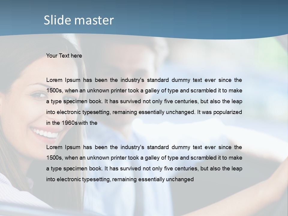 Condition Energy White PowerPoint Template