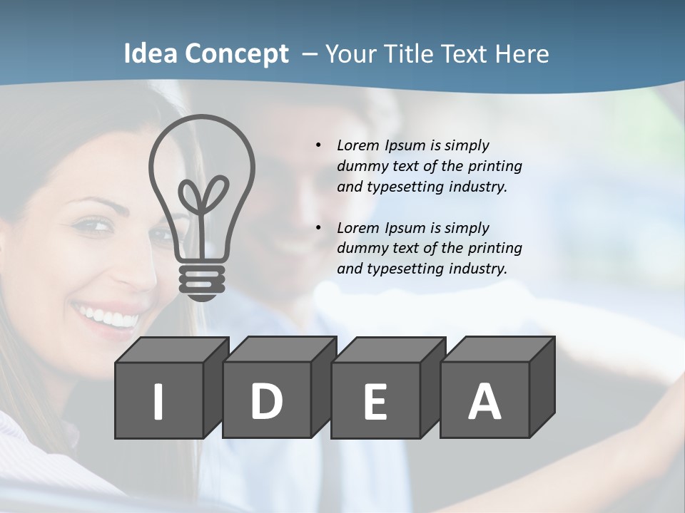 Condition Energy White PowerPoint Template