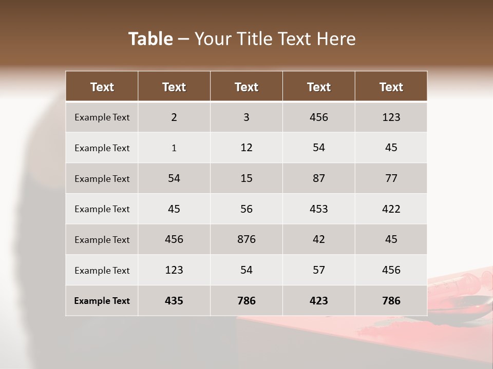 Conditioner Technology Unit PowerPoint Template