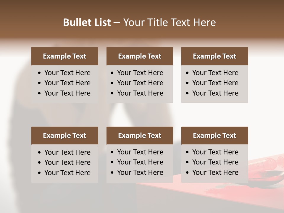 Conditioner Technology Unit PowerPoint Template