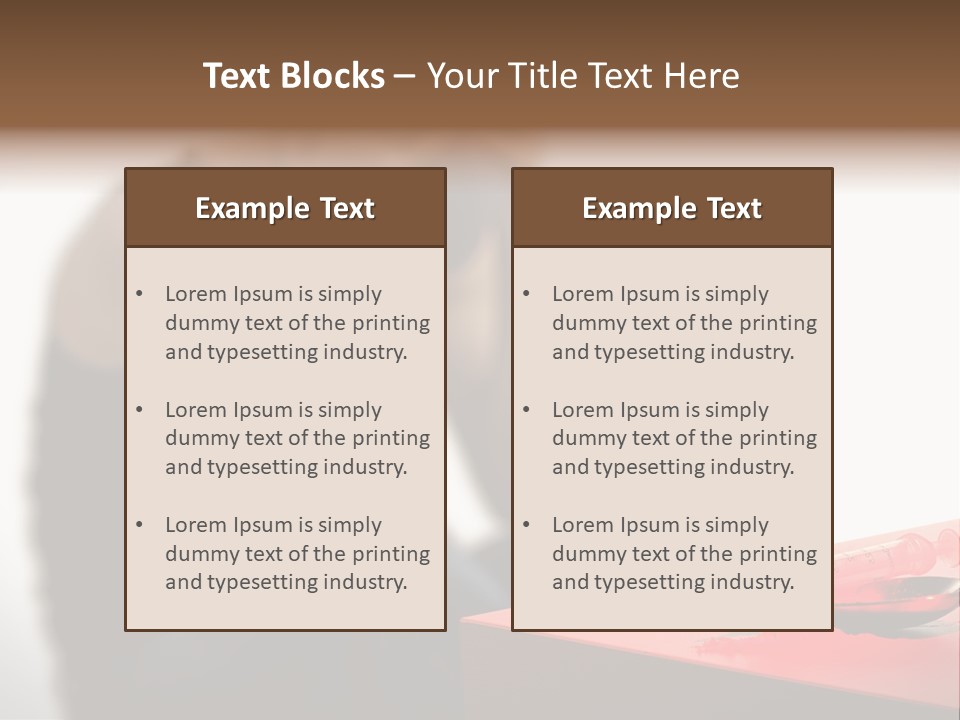 Conditioner Technology Unit PowerPoint Template