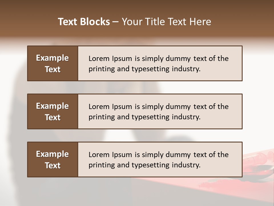 Conditioner Technology Unit PowerPoint Template