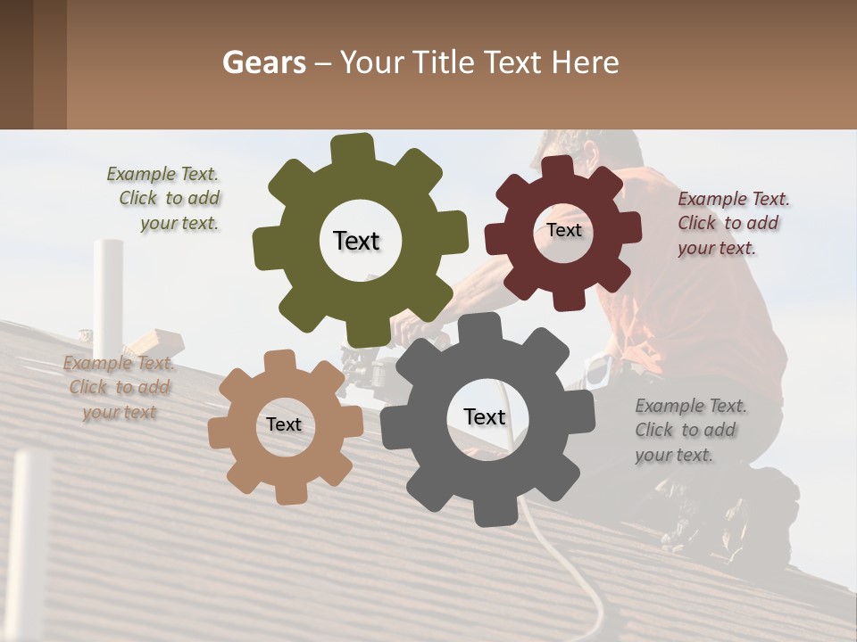Ventilation Air Cool PowerPoint Template