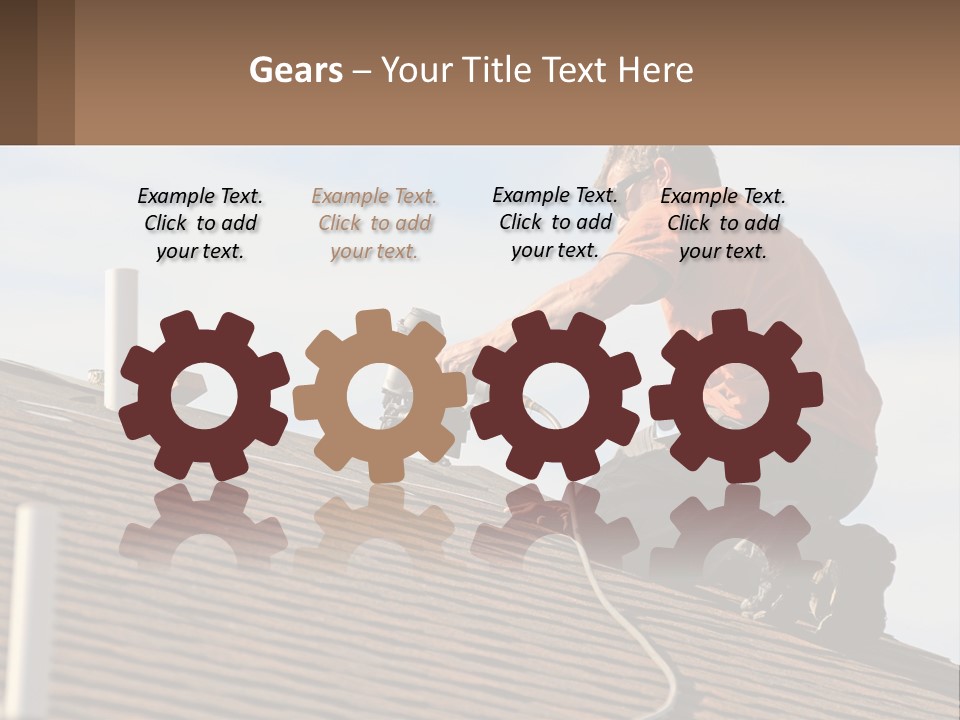 Ventilation Air Cool PowerPoint Template