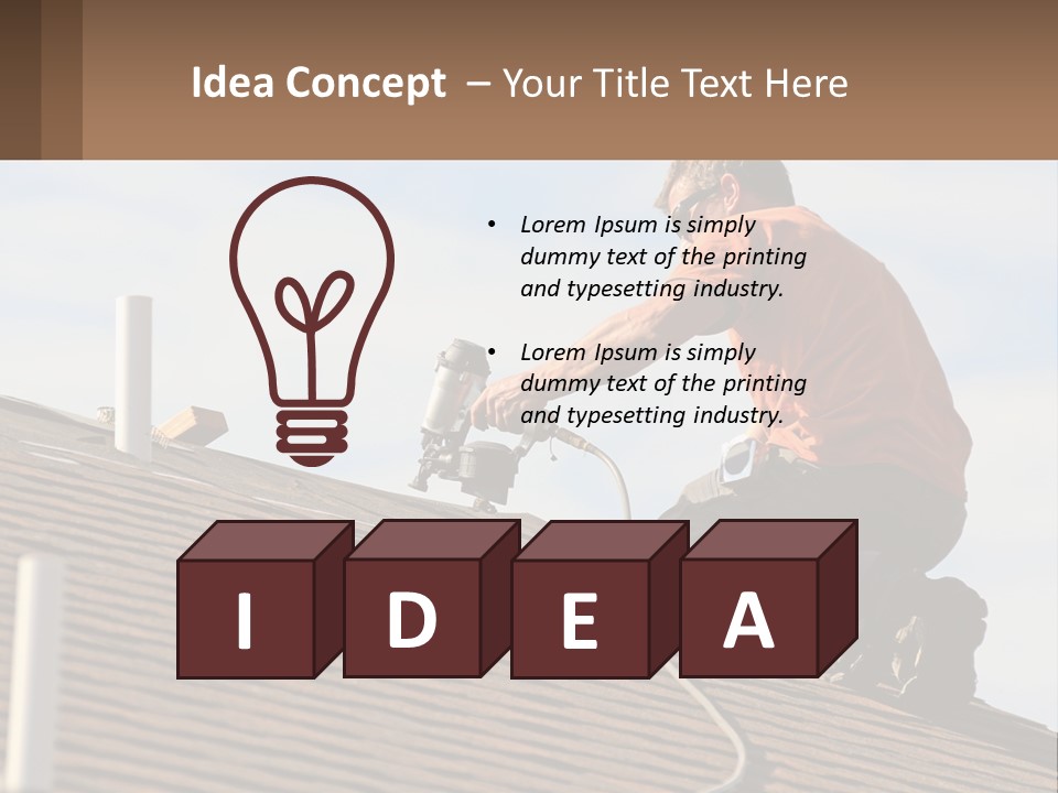 Ventilation Air Cool PowerPoint Template