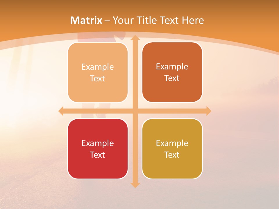 White Industry House PowerPoint Template