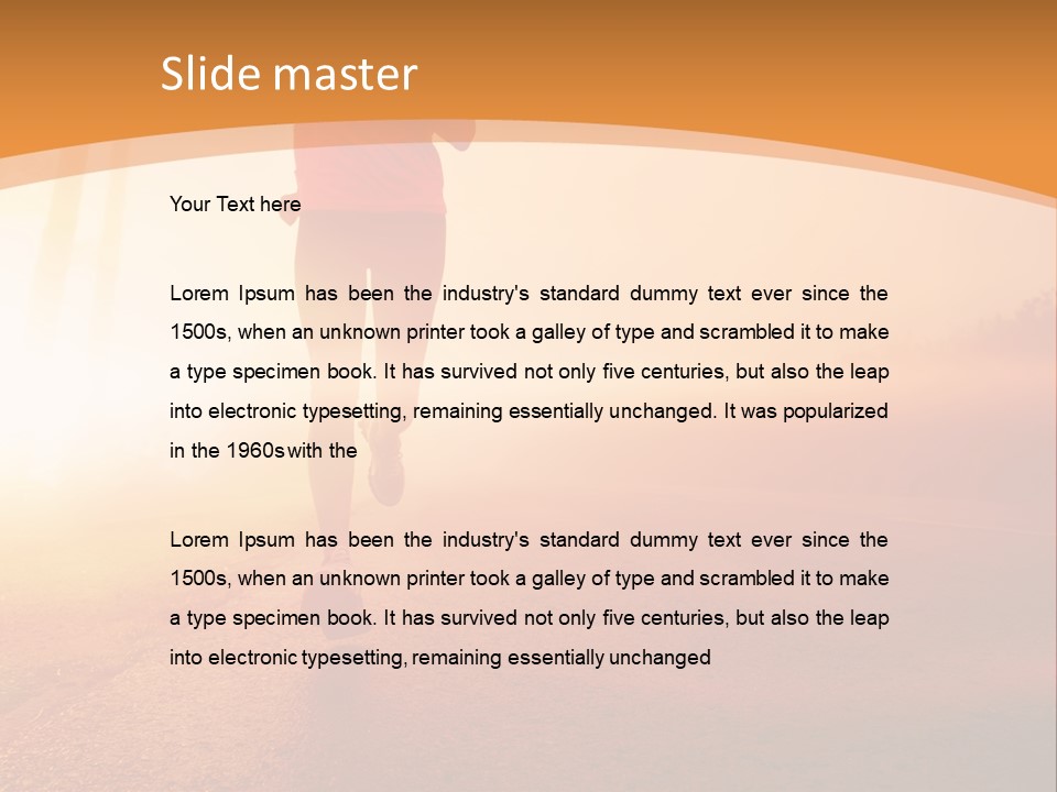 White Industry House PowerPoint Template