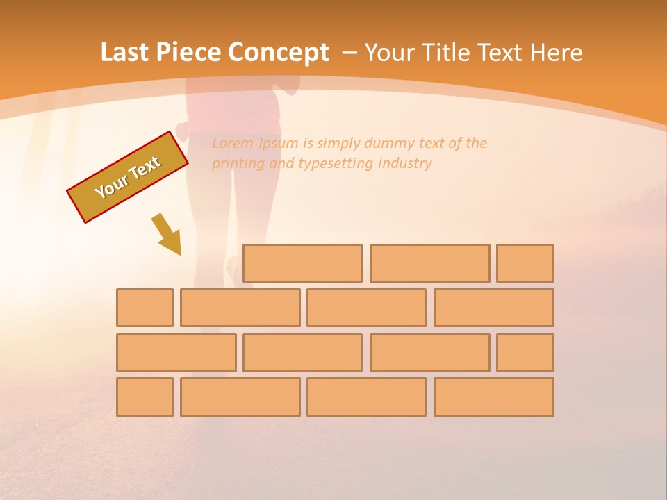 White Industry House PowerPoint Template