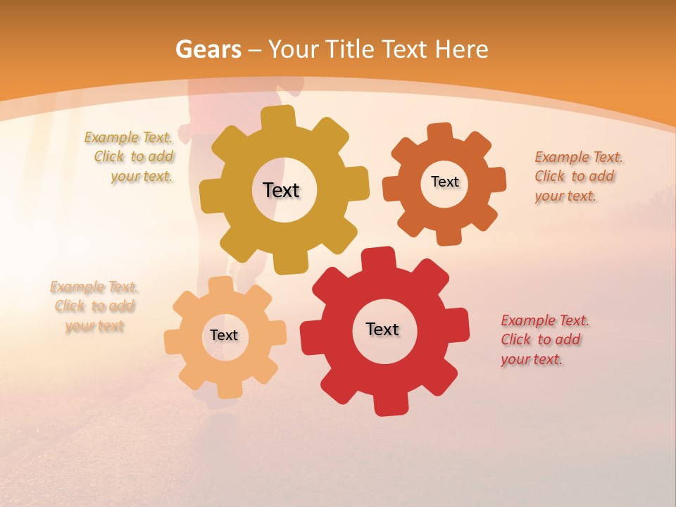 White Industry House PowerPoint Template