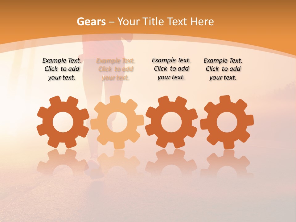 White Industry House PowerPoint Template