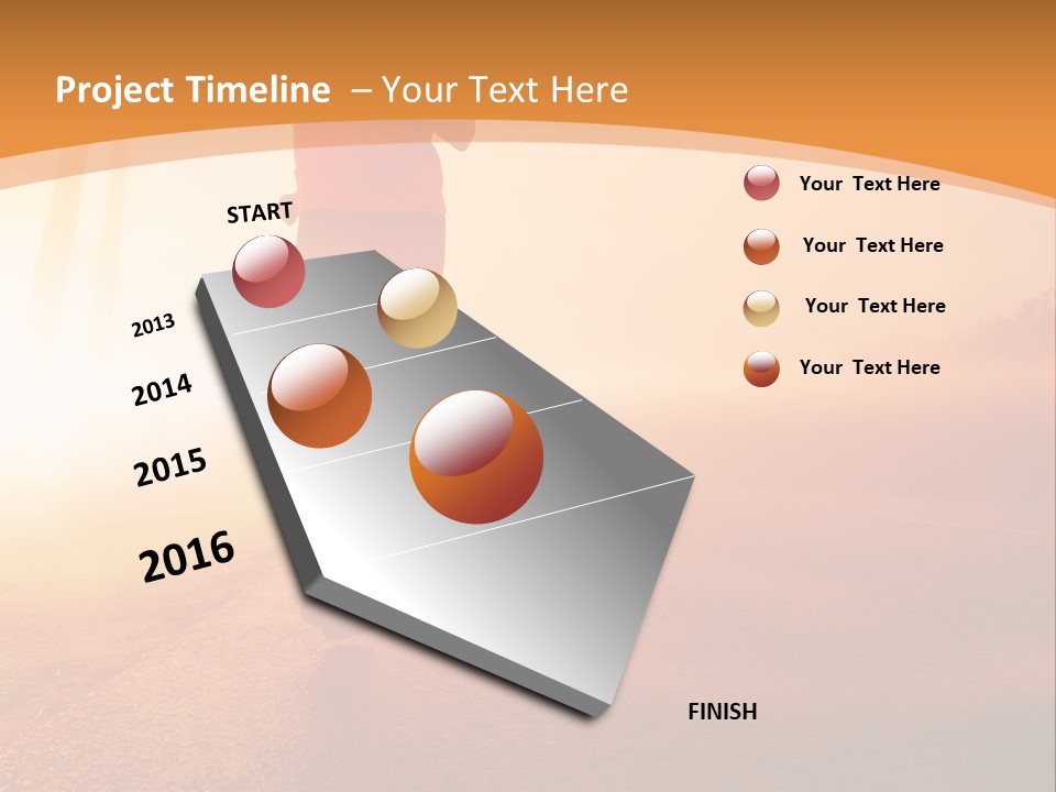 White Industry House PowerPoint Template