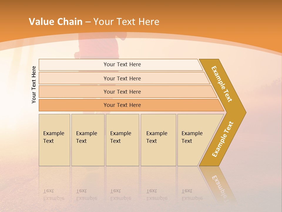 White Industry House PowerPoint Template
