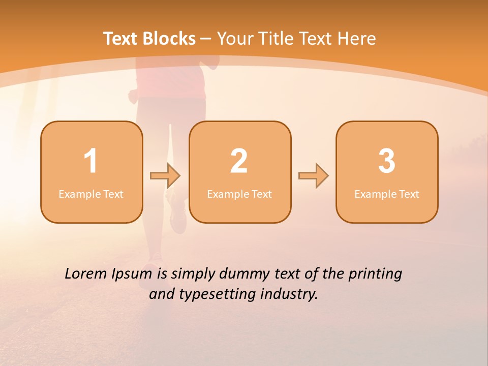 White Industry House PowerPoint Template