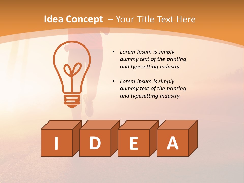 White Industry House PowerPoint Template