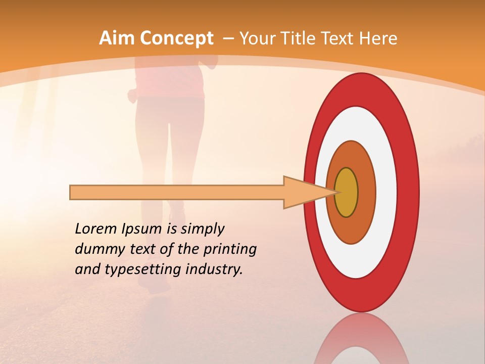 White Industry House PowerPoint Template