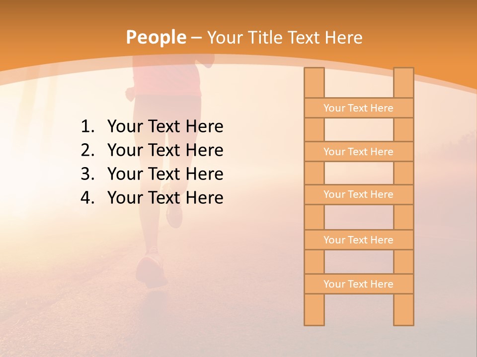 White Industry House PowerPoint Template