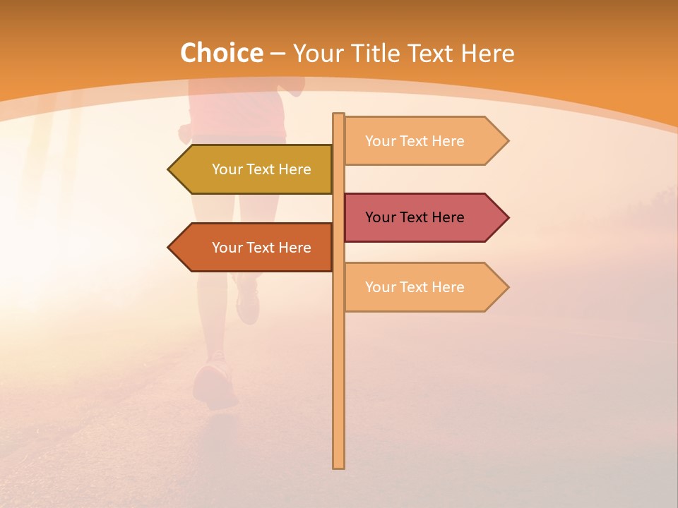 White Industry House PowerPoint Template