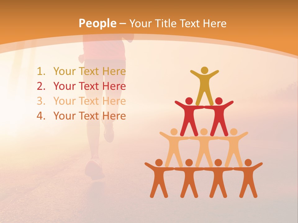 White Industry House PowerPoint Template