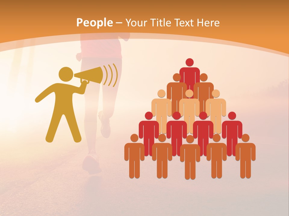 White Industry House PowerPoint Template