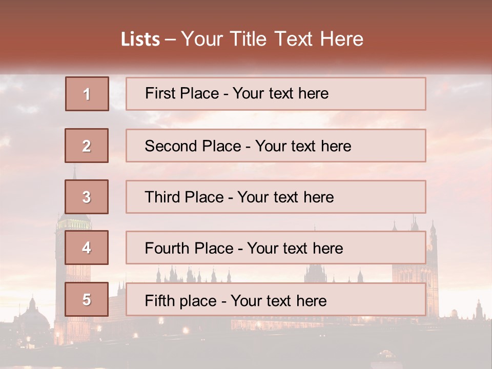 White Cooling Switch PowerPoint Template