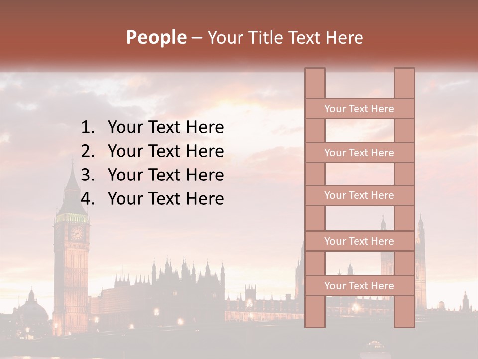 White Cooling Switch PowerPoint Template
