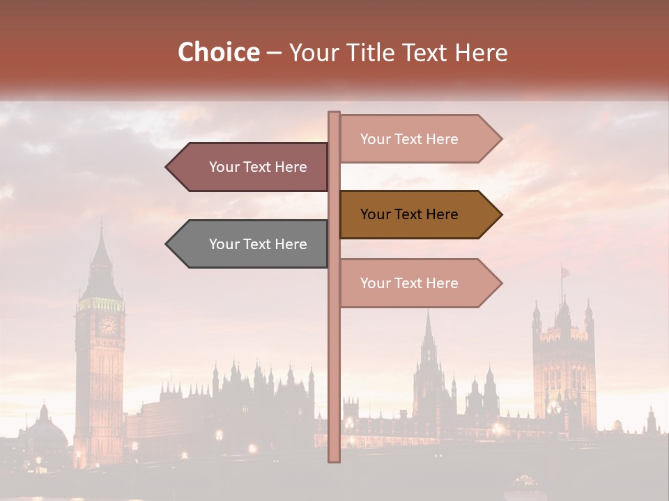 White Cooling Switch PowerPoint Template