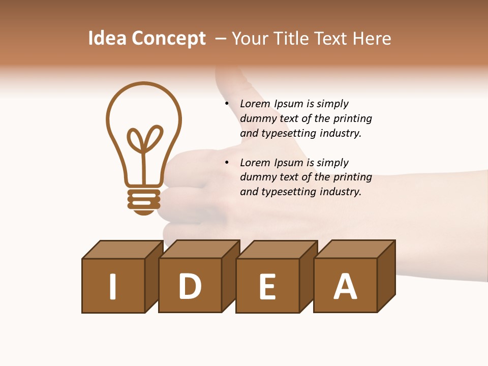 Industry Technology System PowerPoint Template