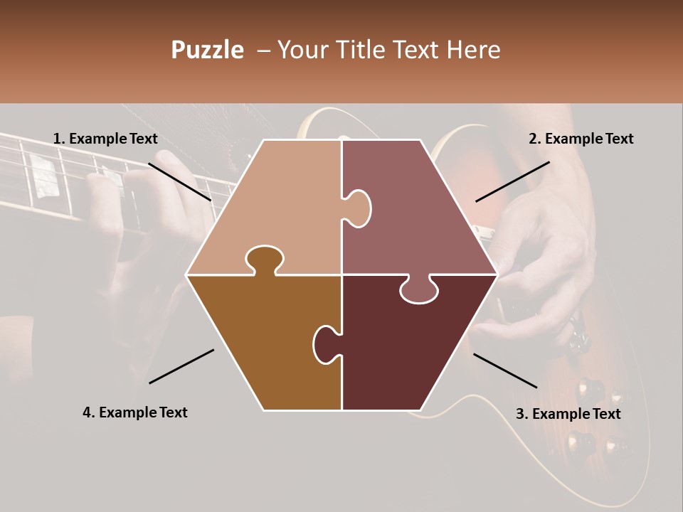 Part Cool White PowerPoint Template