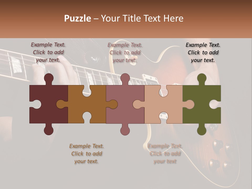 Part Cool White PowerPoint Template