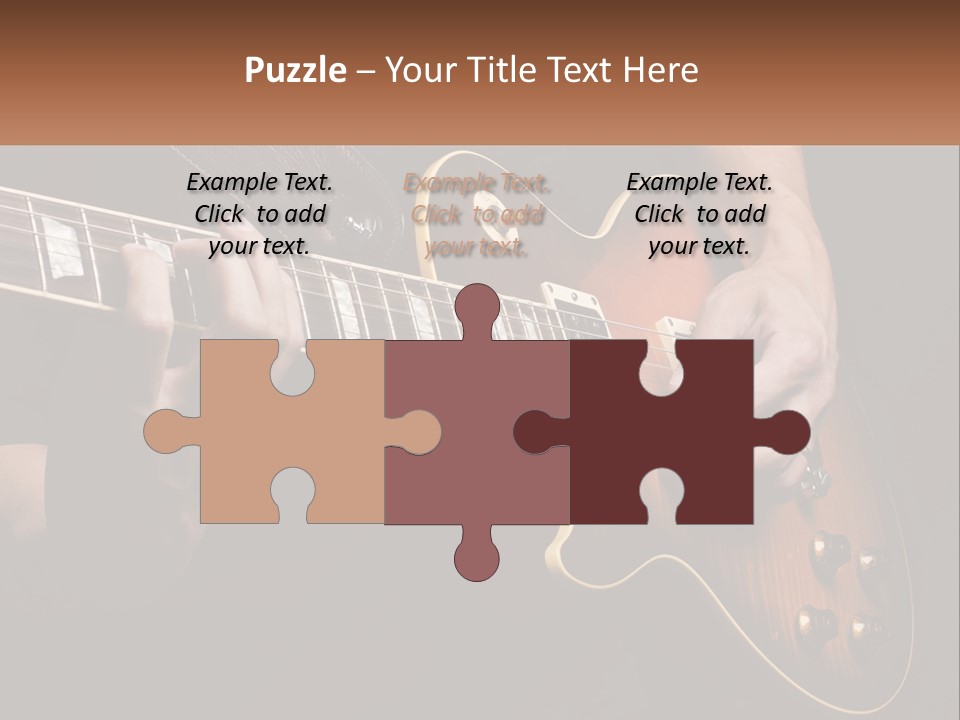 Part Cool White PowerPoint Template