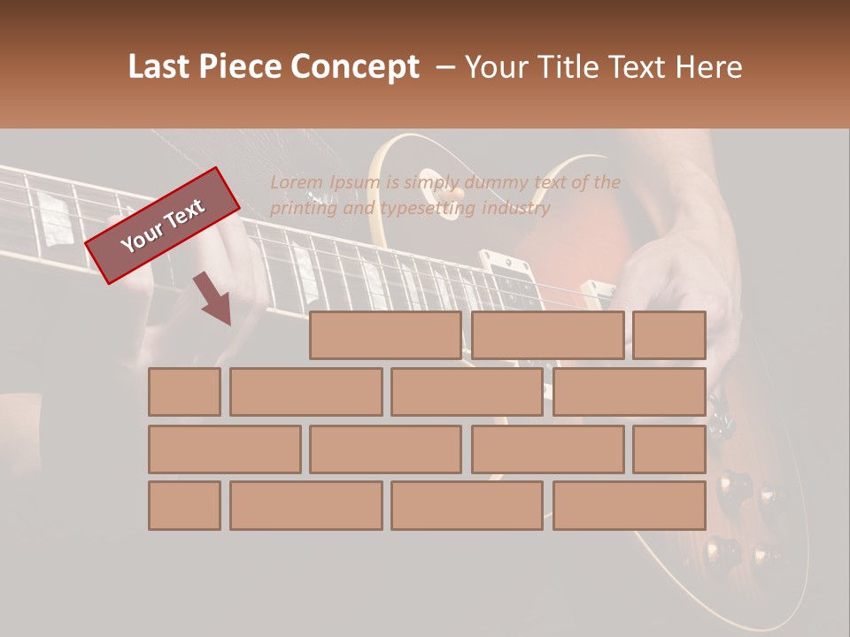 Part Cool White PowerPoint Template
