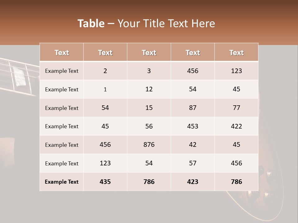 Part Cool White PowerPoint Template