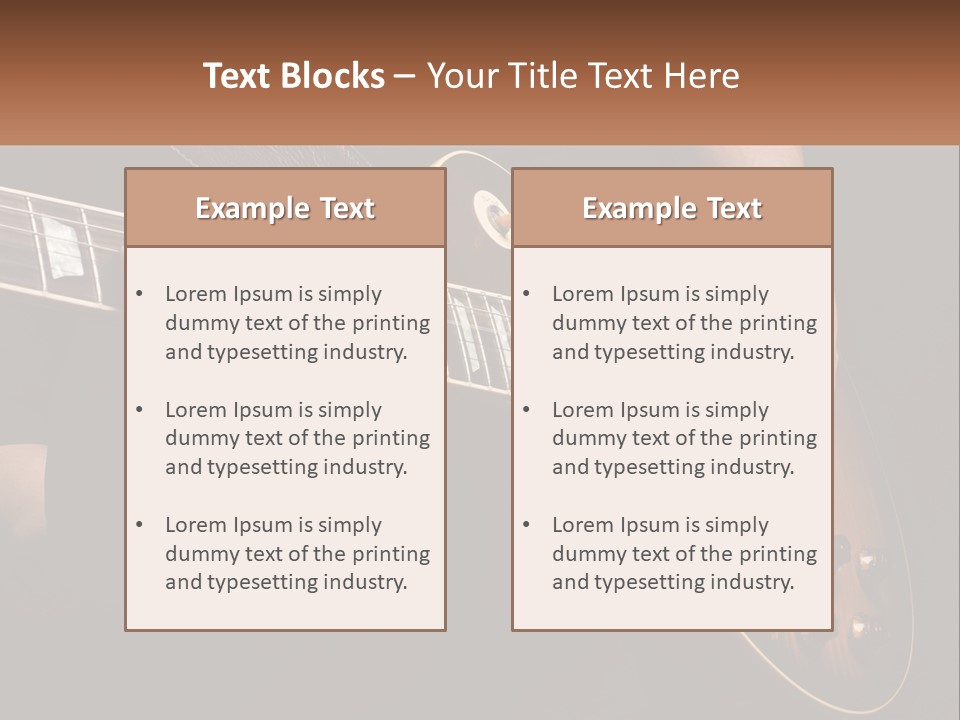 Part Cool White PowerPoint Template