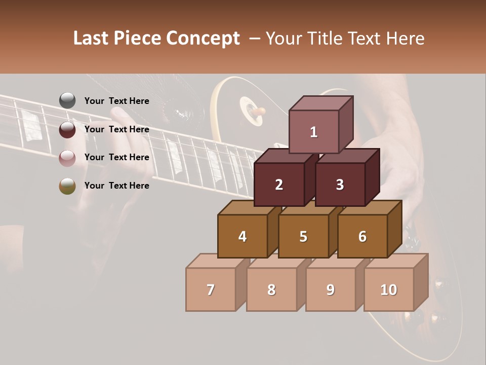 Part Cool White PowerPoint Template