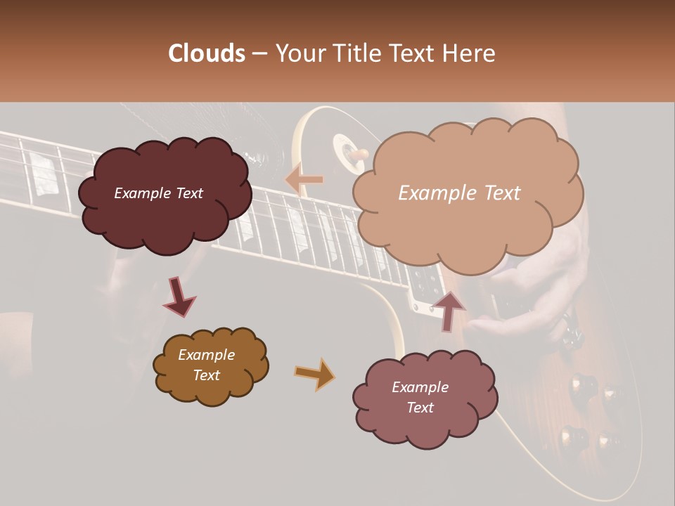 Part Cool White PowerPoint Template