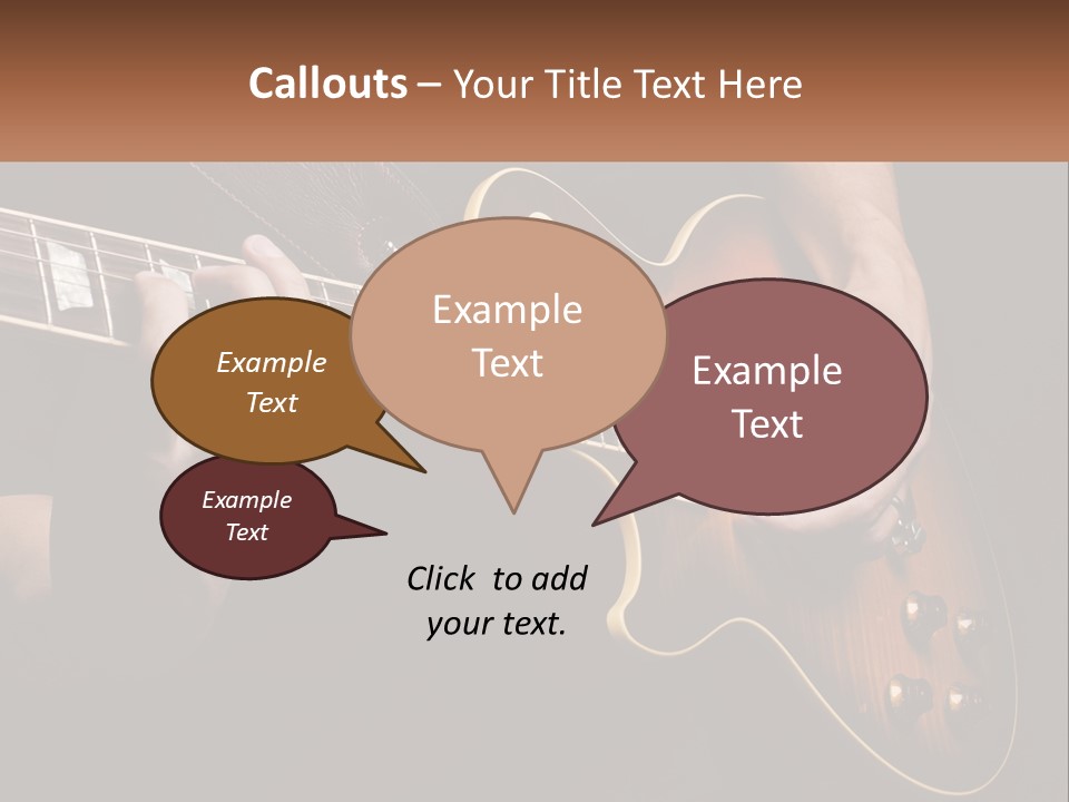Part Cool White PowerPoint Template