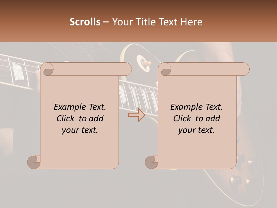 Part Cool White PowerPoint Template