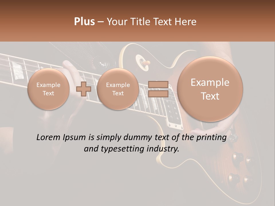 Part Cool White PowerPoint Template