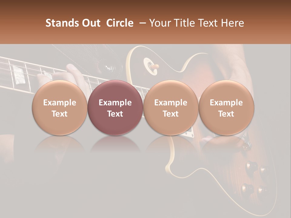 Part Cool White PowerPoint Template