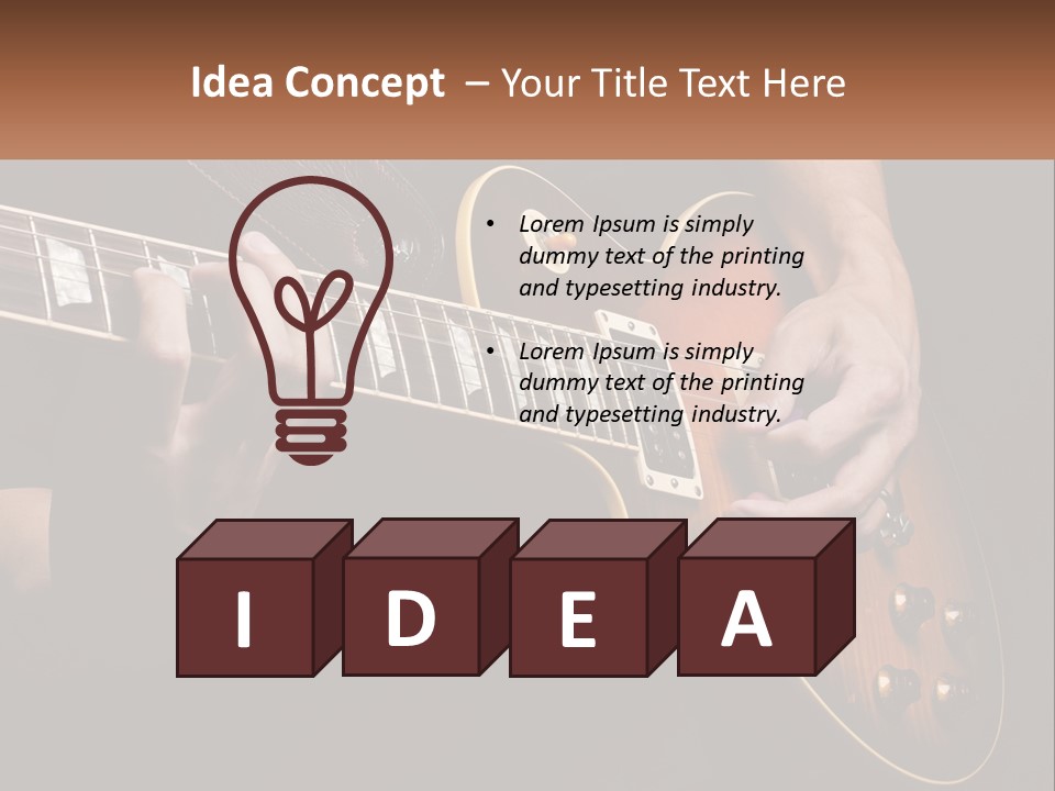 Part Cool White PowerPoint Template