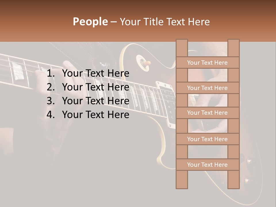 Part Cool White PowerPoint Template