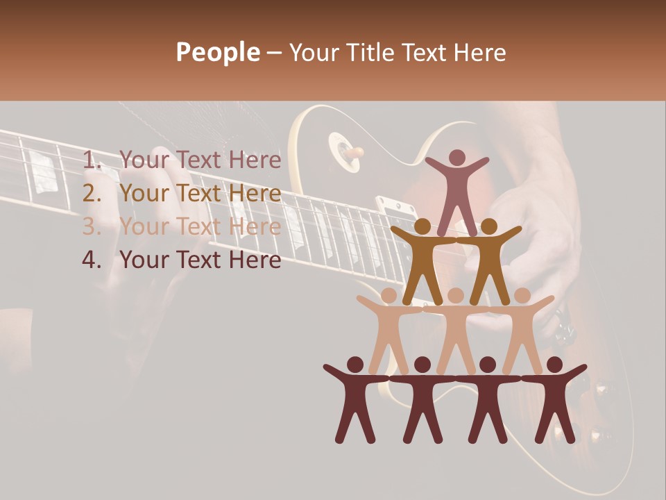 Part Cool White PowerPoint Template