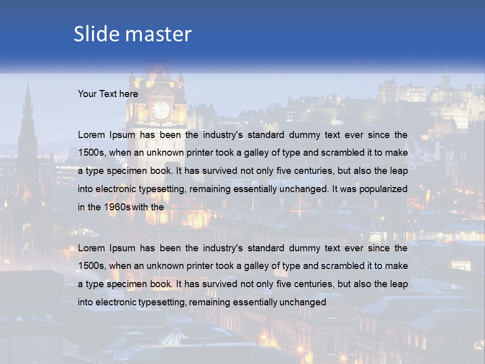 Electricity Home Part PowerPoint Template